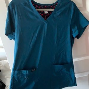 koi Basics Becca Scrub Top